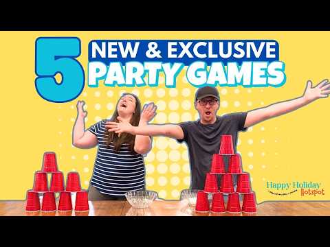 5 FUN Party Cup Games You’ve NEVER Seen Before-PERFECT for ANY Occasion!