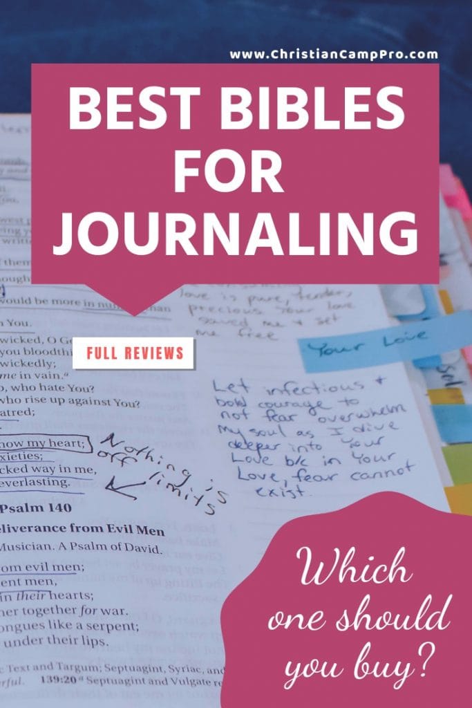 11 Best Bibles for Journaling – Detailed Reviews
