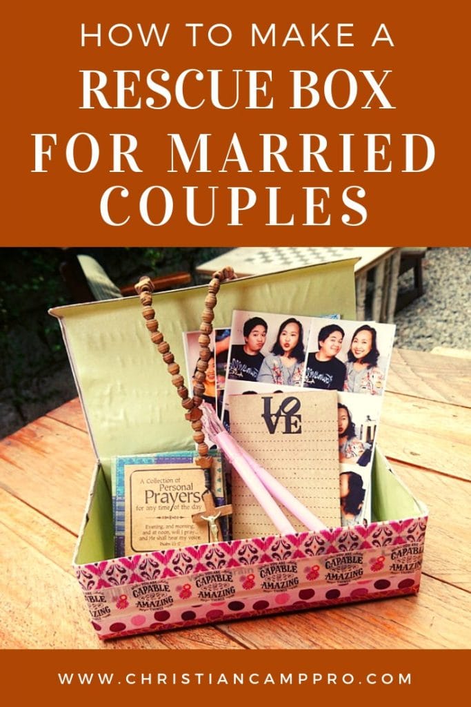 DIY Rescue Box Craft for Married Couples