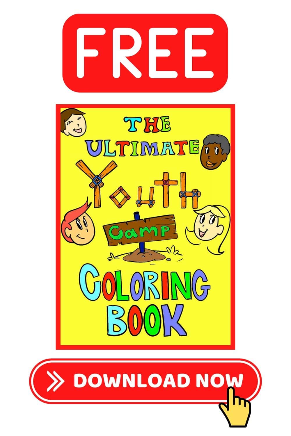 FREE Camp Coloring Book for Kids!